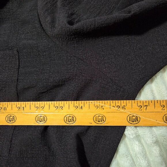 EUC LIKE NEW TIME & TRU BLACK SHIRT DRESS SWIM COVER UP SIZE 1X / 16W-18W - Picture 14 of 15